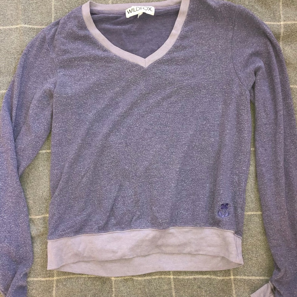 Wildfox baggy beach v-neck medium